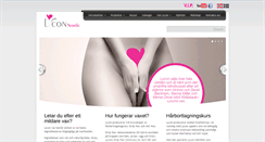Desktop Screenshot of lyconnordic.se